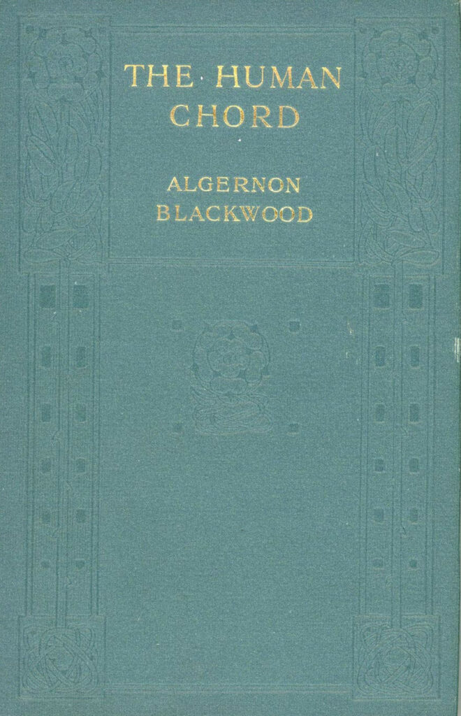 green cover of original edition of The Human Chord