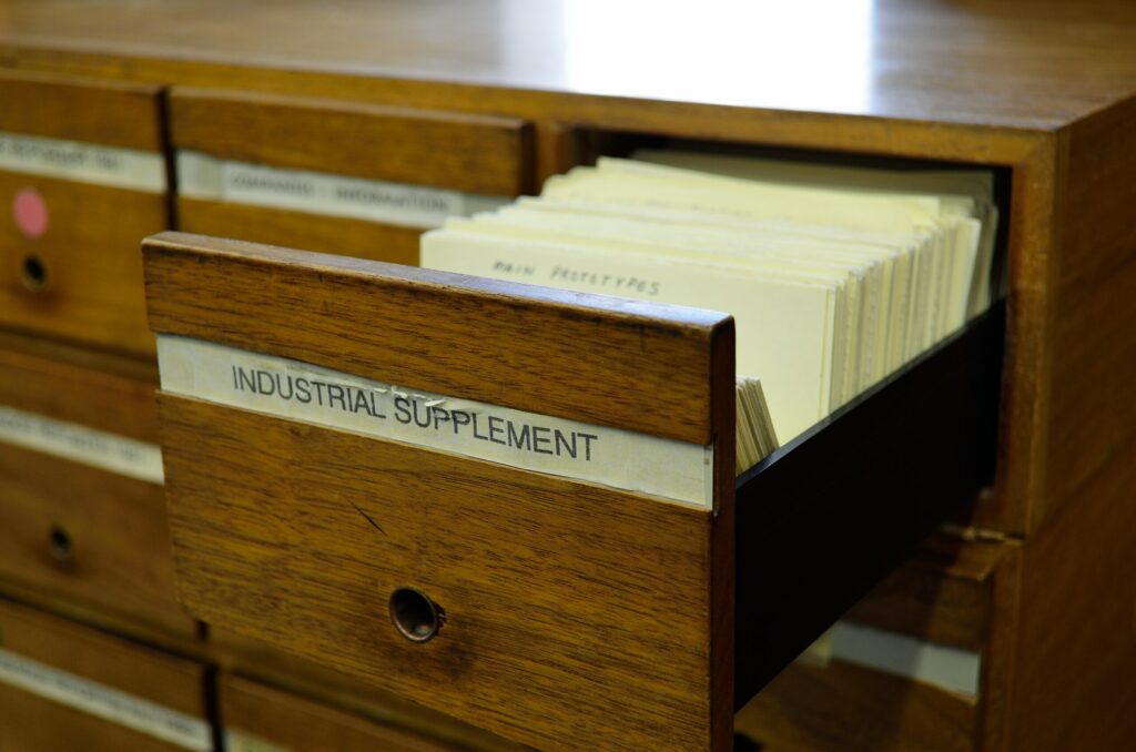 card catalog